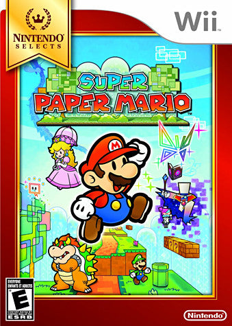 Super Paper Mario (Trilingual Cover) (NINTENDO WII) NINTENDO WII Game 