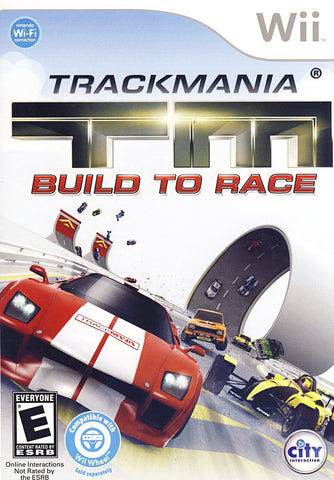 TrackMania Turbo - Build to Race (NINTENDO WII) NINTENDO WII Game 