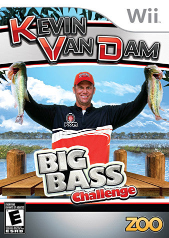 Kevin VanDam s - Big Bass Challenge (Game Only) (Bilingual Cover) (NINTENDO WII) NINTENDO WII Game 