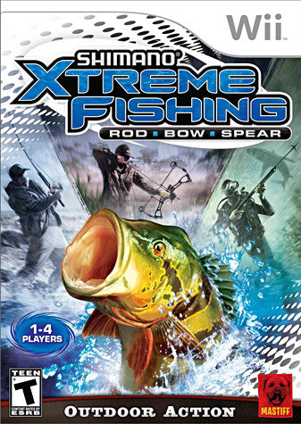 Shimano Xtreme Fishing (NINTENDO WII) NINTENDO WII Game 