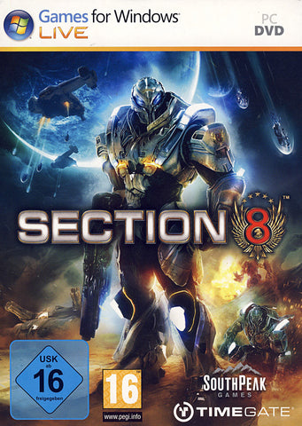 Section 8 (European) (PC) PC Game 