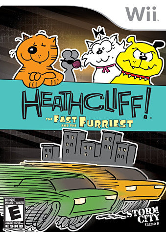 Heathcliff - The Fast and the Furriest (Bilingual Cover) (NINTENDO WII) NINTENDO WII Game 