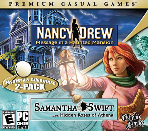 Nancy Drew - Haunted Mansion & Samantha Swift Hidden Roses Of Athena (Jewel Case) (PC) PC Game 