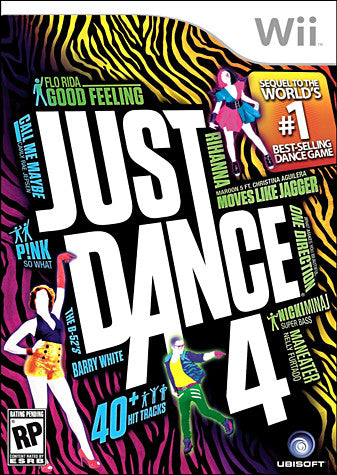 Just Dance 4 (NINTENDO WII) NINTENDO WII Game 