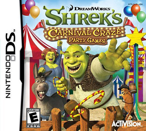Shrek - Carnival Craze Party Games (DS) DS Game 