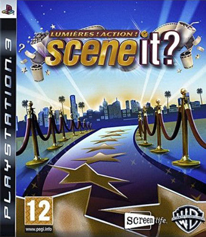 Scene It - Lumieres! Action! (French Version Only) (PLAYSTATION3) PLAYSTATION3 Game 