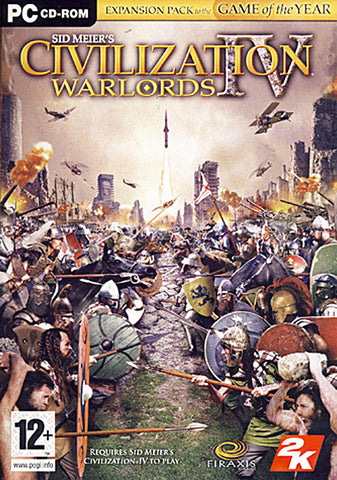 Sid Meier's Civilization IV - Warlords Expansion Pack (European) (PC) PC Game 