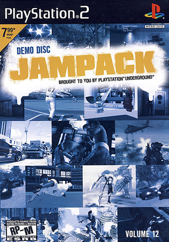 Jampack Volume 12 (Demo Disc) (PLAYSTATION2) PLAYSTATION2 Game 