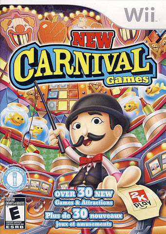 New Carnival Games (Bilingual Cover) (NINTENDO WII) NINTENDO WII Game 