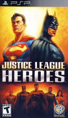 Justice League Heroes (PSP) PSP Game 