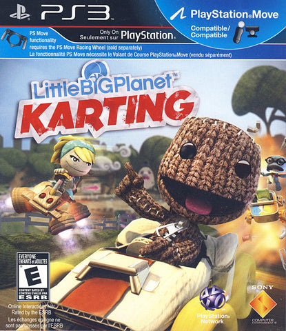 LittleBigPlanet - Karting (PLAYSTATION3) PLAYSTATION3 Game 