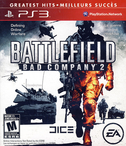 Battlefield - Bad Company 2 (Bilingual Cover) (PLAYSTATION3) PLAYSTATION3 Game 