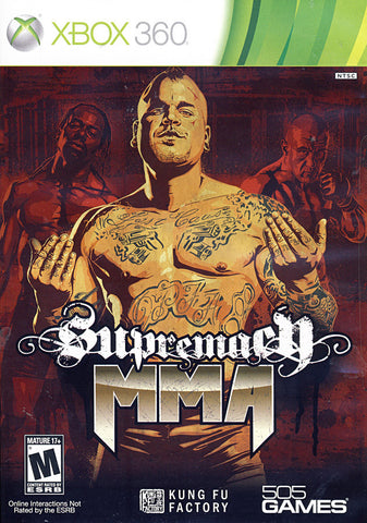 Supremacy MMA (XBOX360) XBOX360 Game 
