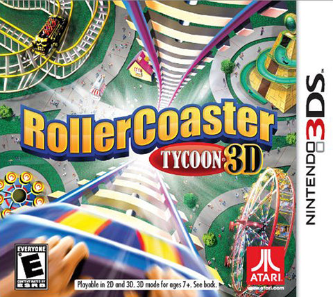 Rollercoaster Tycoon 3D (Bilingual Cover) (3DS) 3DS Game 