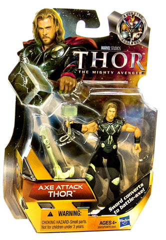 Thor Movie Action Figure - Axe Attack Thor (#17) (Toy) (TOYS) TOYS Game 