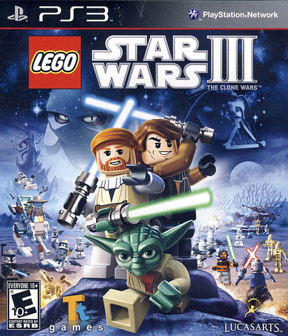 LEGO Star Wars III - The Clone Wars (PLAYSTATION3) PLAYSTATION3 Game 