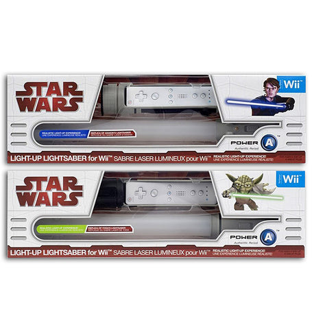 Star Wars - Light-Up Lightsaber - Yoda Green Version and Anakin Blue Version (2-Pack)(Toy) (TOYS) TOYS Game 