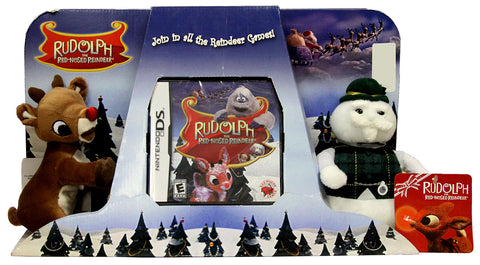 Rudolph and Sam the Snowman Narrator - The Red-Nosed Reindeer Plush (Bundle) (DS) DS Game 