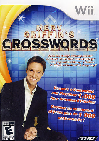 Merv Griffin's Crosswords (NINTENDO WII) NINTENDO WII Game 