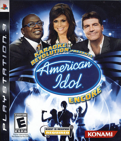 Karaoke Revolution Presents - American Idol Encore (PLAYSTATION3) PLAYSTATION3 Game 