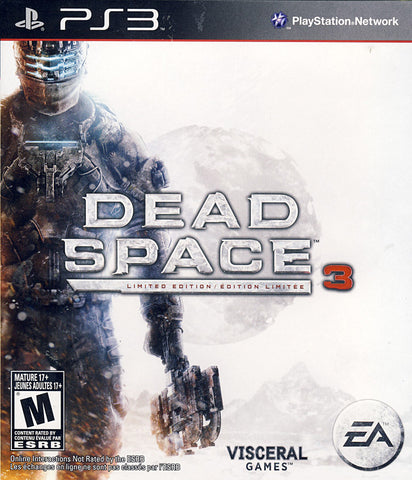 Dead Space 3 (Limited Edition) (Bilingual Cover) (PLAYSTATION3) PLAYSTATION3 Game 