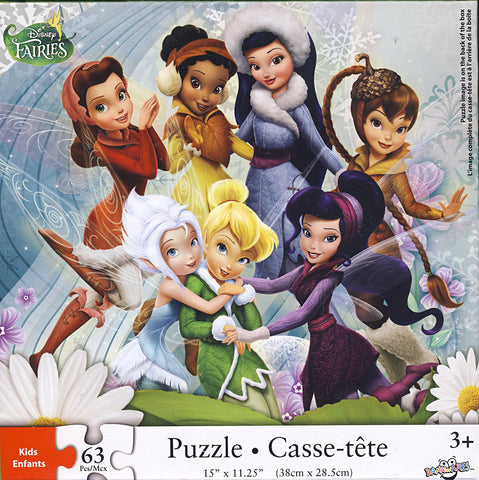 Disney Fairies Puzzle - (63 Pieces) (TOYS) TOYS Game 