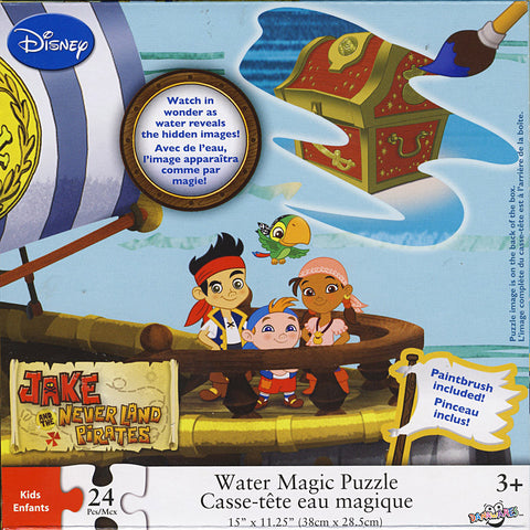 Disney: Jake and the Never Land - Pirates Water Magic Puzzle (24 Pieces) (TOYS) TOYS Game 