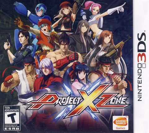 Project X Zone (3DS) 3DS Game 
