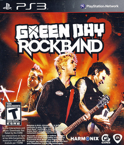 Green Day - RockBand (PLAYSTATION3) PLAYSTATION3 Game 