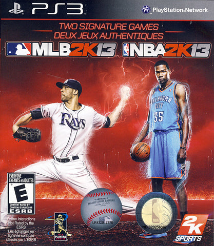 MLB 2K13 / NBA 2K13 (2K Sports Combo Pack) (PLAYSTATION3) PLAYSTATION3 Game 