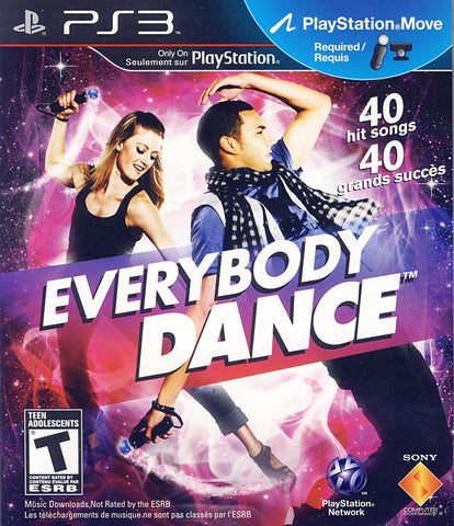 Everybody Dance (Playstation Move) (Bilingual Cover) (PLAYSTATION3) PLAYSTATION3 Game 