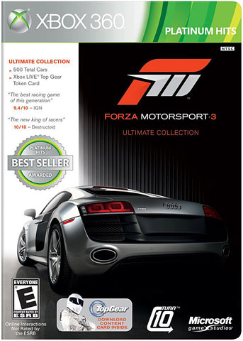 Forza Motorsport 3 - Version Ultimate(French version only) (XBOX360) XBOX360 Game 
