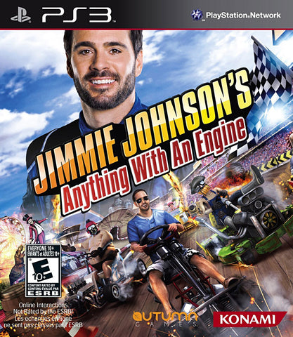 Jimmie Johnson s - Anything With An Engine (Trilingual Cover) (PLAYSTATION3) PLAYSTATION3 Game 
