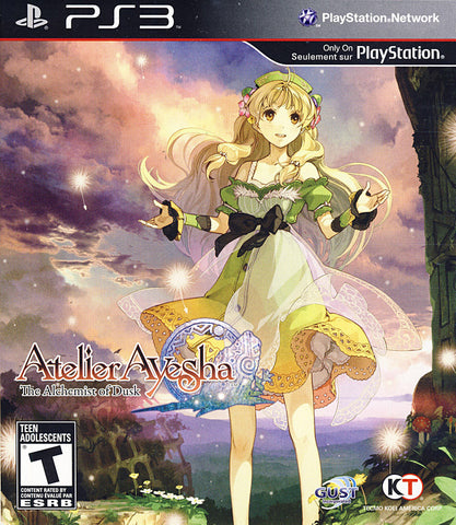 Atelier Ayesha - The Alchemist Of Dusk (PLAYSTATION3) PLAYSTATION3 Game 