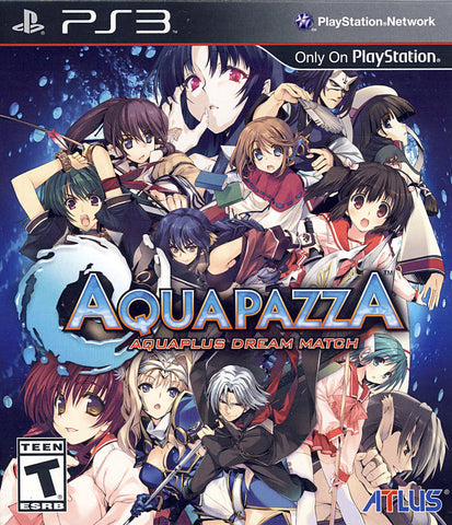 AquaPazza - Aquaplus Dream Match (PLAYSTATION3) PLAYSTATION3 Game 