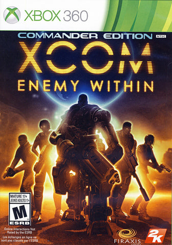 XCOM - Enemy Within (Bilingual Cover) (XBOX360) XBOX360 Game 