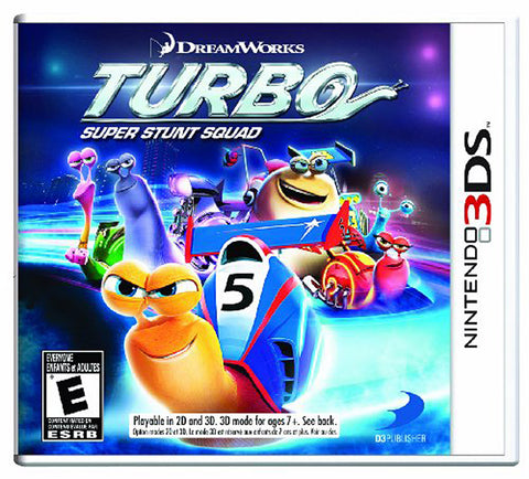 Turbo - Super Stunt Squad (Trilingual Cover) (3DS) 3DS Game 