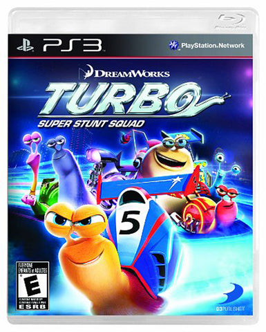 Turbo - Super Stunt Squad (Trilingual Cover) (PLAYSTATION3) PLAYSTATION3 Game 