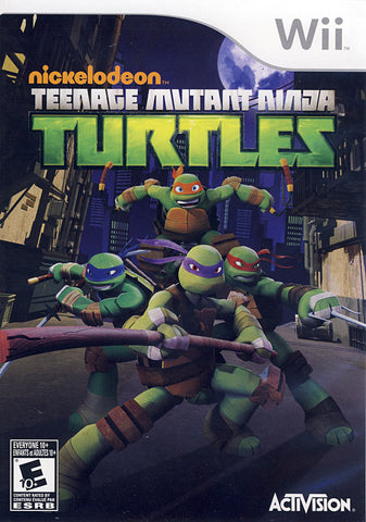 Teenage Mutant Ninja Turtles (NINTENDO WII) NINTENDO WII Game 