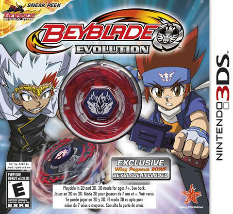 BeyBlade - Evolution with Wing Pegasus (Collector s Edition) (Trilingual Cover) (3DS) 3DS Game 