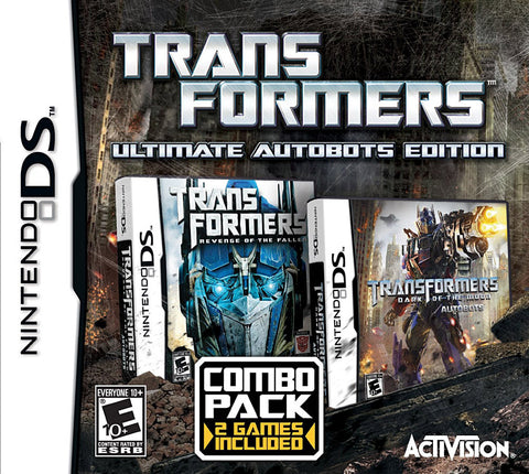 Transformers Ultimate Autobots Edition (Combo Pack 2 Games Included) (Bilingual Cover) (DS) DS Game 