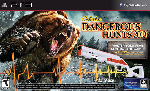 Cabela s Dangerous Hunts 2013 (Bundle) (PLAYSTATION3) PLAYSTATION3 Game 