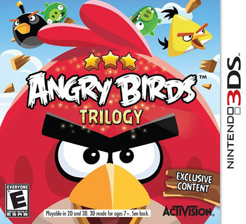 Angry Birds - Trilogy (Bilingual Cover) (3DS) 3DS Game 