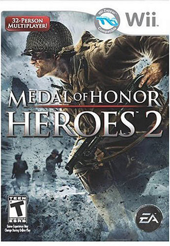 Medal of Honor - Heroes 2 (Wii Zapper compatible) (NINTENDO WII) NINTENDO WII Game 