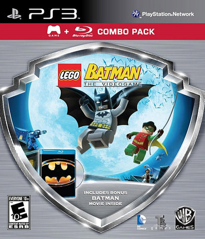 LEGO Batman - Silver Shield Combo Pack (PLAYSTATION3) PLAYSTATION3 Game 