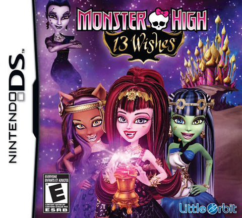 Monster High - 13 Wishes (Trilingual Cover) (DS) DS Game 