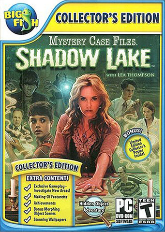 Mystery Case Files 9 - Shadow Lake (PC) PC Game 