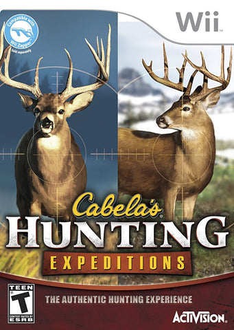 Cabela s Hunting Expeditions (Game Only) (Bilingual Cover) (NINTENDO WII) NINTENDO WII Game 