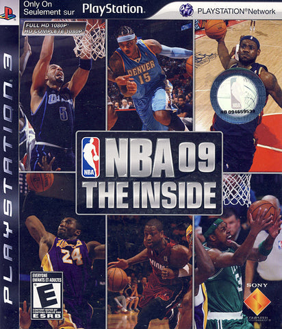 NBA 09 - The Inside (Bilingual Cover) (PLAYSTATION3) PLAYSTATION3 Game 