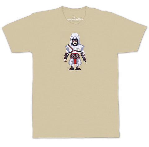 Ubisoft Unisex - Assassin s Creed - Army Of Trolls Altair Ibn-La Ahad T-Shirt - Small Sand (APPAREL) APPAREL Game 